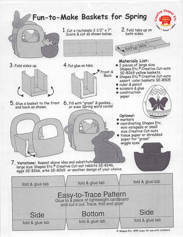 SHAPES ETC. Large Single Color Creative Foam Cut-Outs - Egg